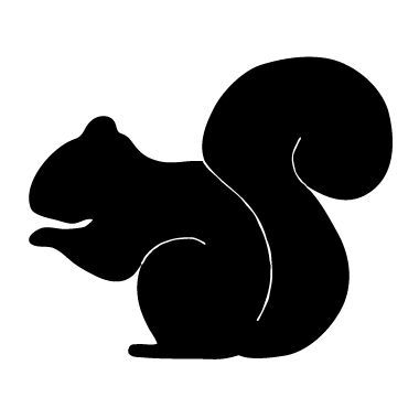 380x380 The Best Squirrel Silhouette Ideas Fox