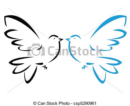 450x367 Dove Grid Clipart