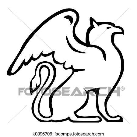 450x449 Stock Illustration Of Griffin K0396706