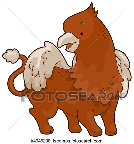 439x470 Stock Illustration Of Griffin K4946208