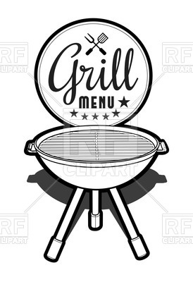 274x400 Barbecue Grill Icon Royalty Free Vector Clip Art Image