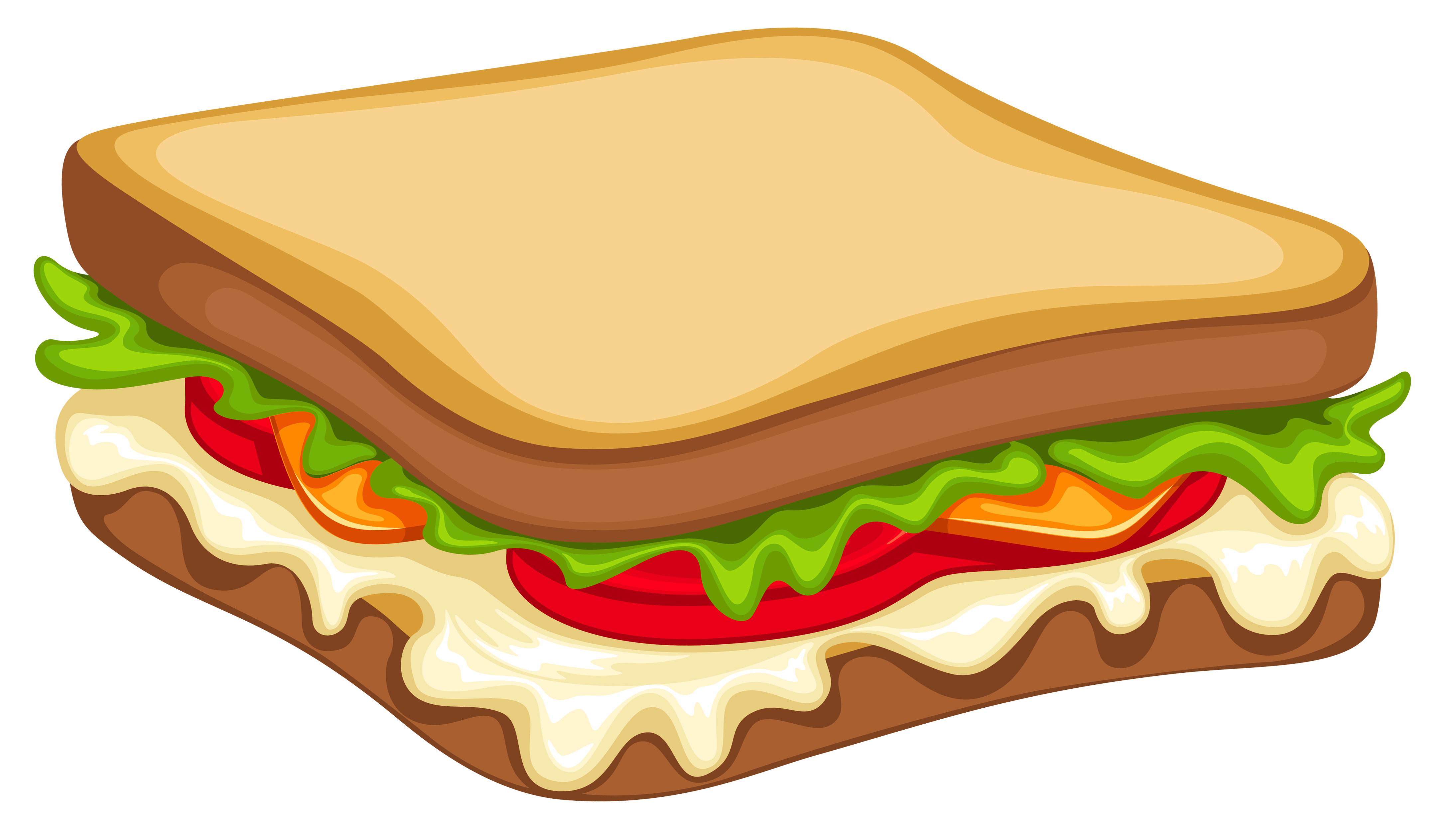 4379x2500 Grilled Cheese Clipart