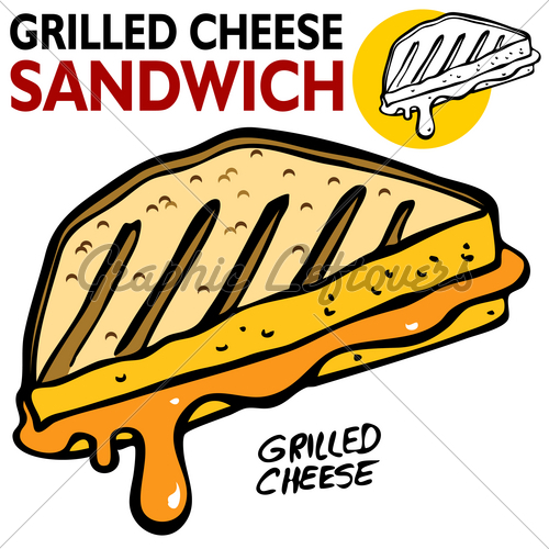 500x500 Grilled Cheese Sandwich Clipart Clipart Panda