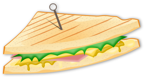 465x253 Grilled Cheese Clipart Free Download Clip Art