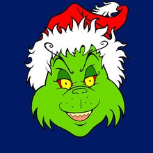 220x220 How The Grinch Stole Christmas Coloring Pages