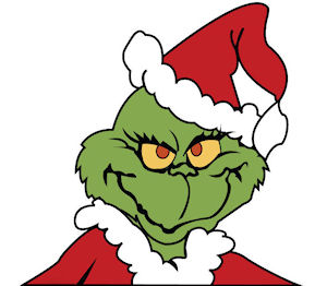 300x262 Grinch Clip Art
