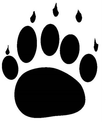 334x400 Bear Claw Grizzly Bear Paw Print Clipart Free Images 7