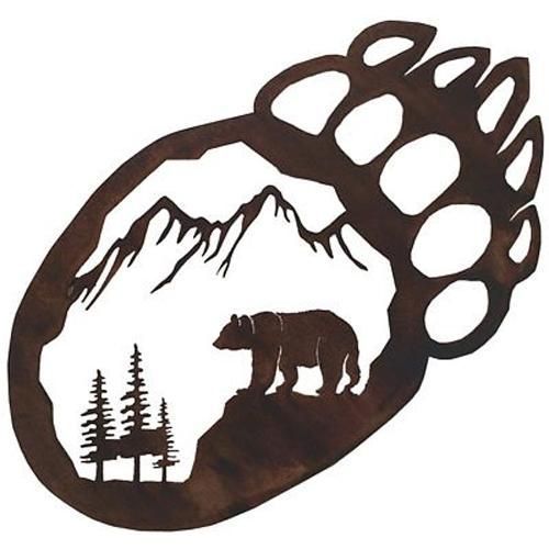 500x500 Best Bear Silhouette Ideas Animal Silhouette