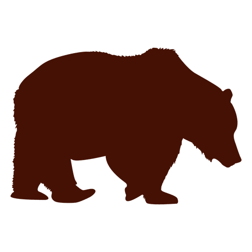 Grizzly Bear Silhouette Vector | Free download on ClipArtMag