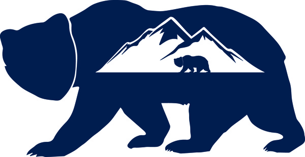600x310 Alaskan Bear Silhouette Vector Free Vector In Adobe Illustrator Ai