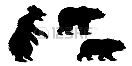 450x225 Bear Head Tattoo Vector Royalty Free Cliparts, Vectors, And Stock
