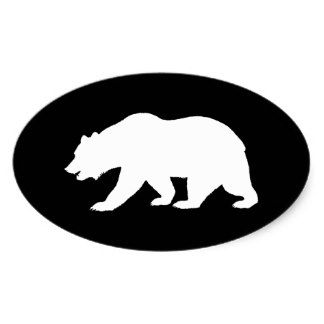 324x324 Grizzly Bear Silhouette Gifts On Zazzle