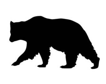 Grizzly Bear Silhouettes | Free download on ClipArtMag