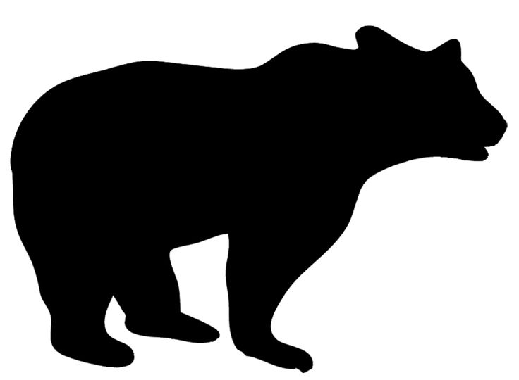 Grizzly Bear Silhouettes | Free download on ClipArtMag