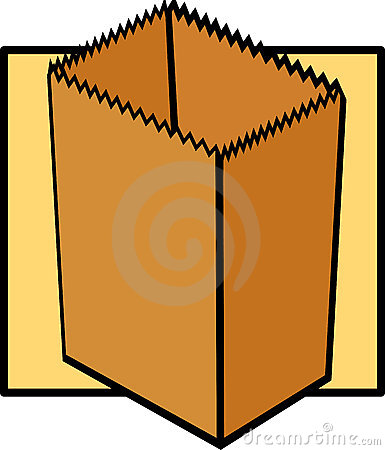 385x450 Grocery Bag Clipart