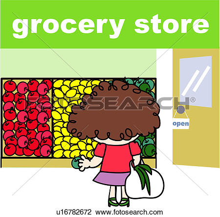 450x443 Shop Clipart Grocery Store