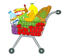 210x179 Bag Clipart Grocery Store