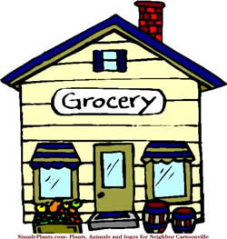 250x263 Grocery Store Clipart