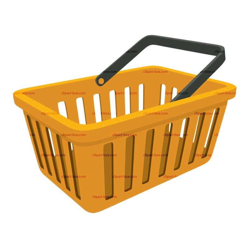 800x800 Basket Clipart Grocery Basket