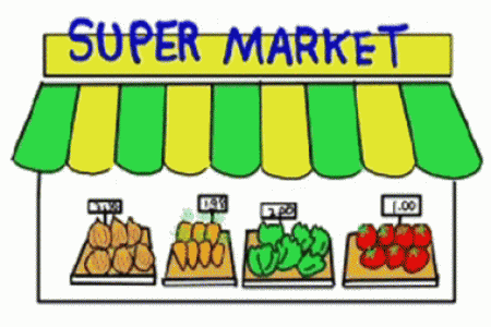 450x300 Grocery Store Clipart Group
