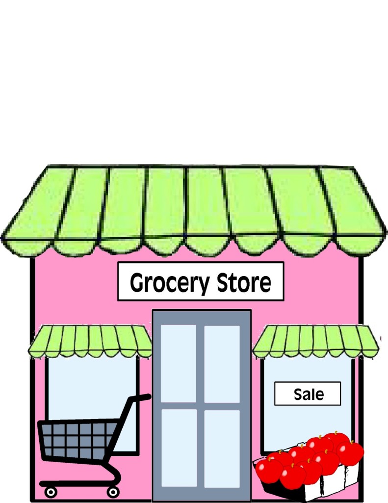 791x1024 Grocery Store Clipart