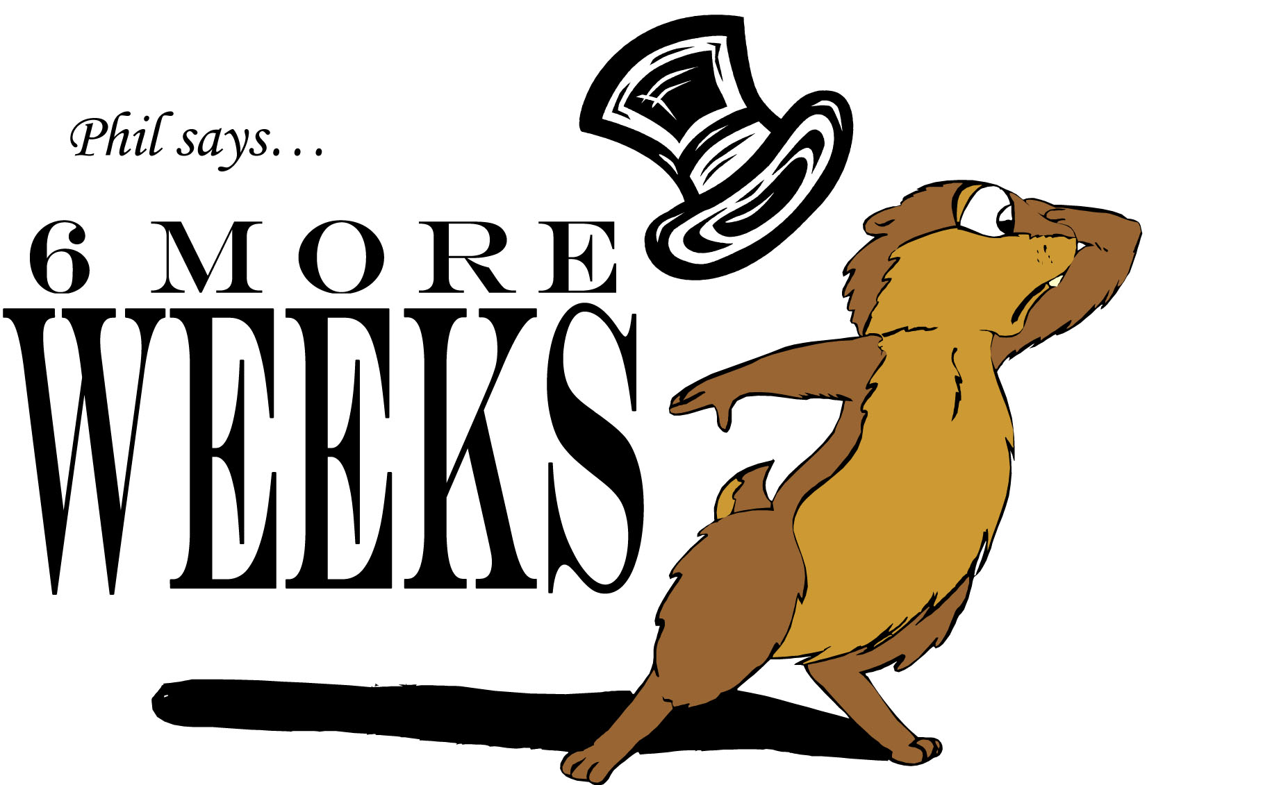 1818x1131 Groundhog Day Clipart