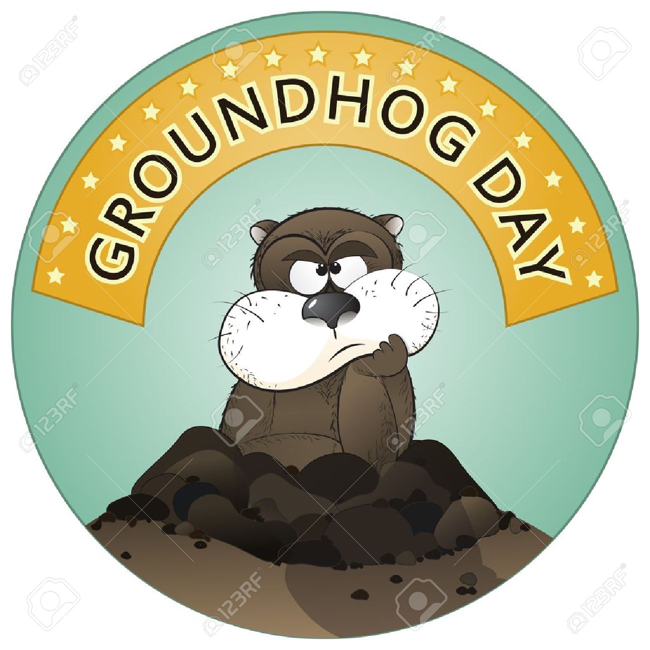 1300x1300 Hole Groundhog Day Clipart, Explore Pictures
