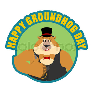 320x320 Groundhog Day Stock Vector Colourbox
