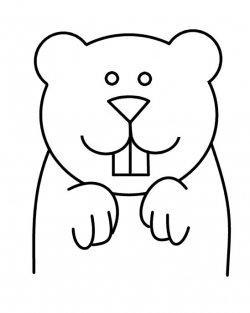 250x313 Cartoon Groundhog Clipart