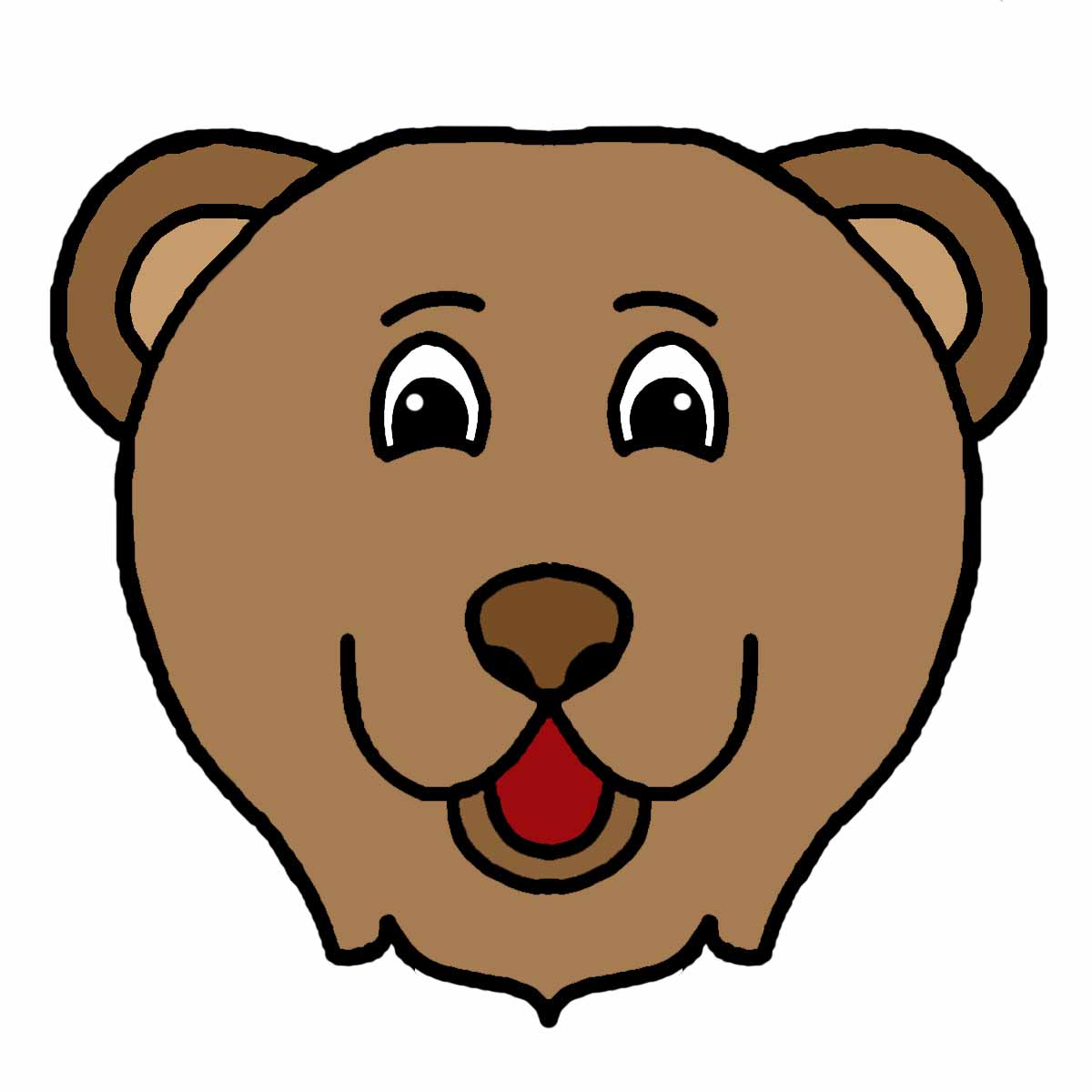1200x1200 Groundhog Clipart Face