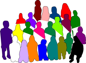 299x219 Diverse Group Clip Art