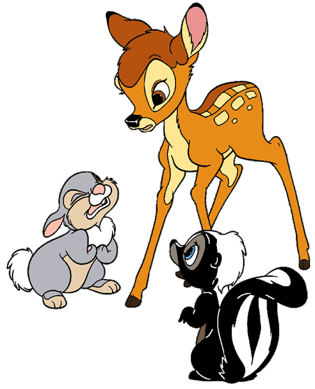 450x555 Bambi Group Clip Art Disney Clip Art Galore