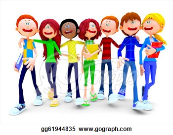 350x273 Group Of People Walking Clipart