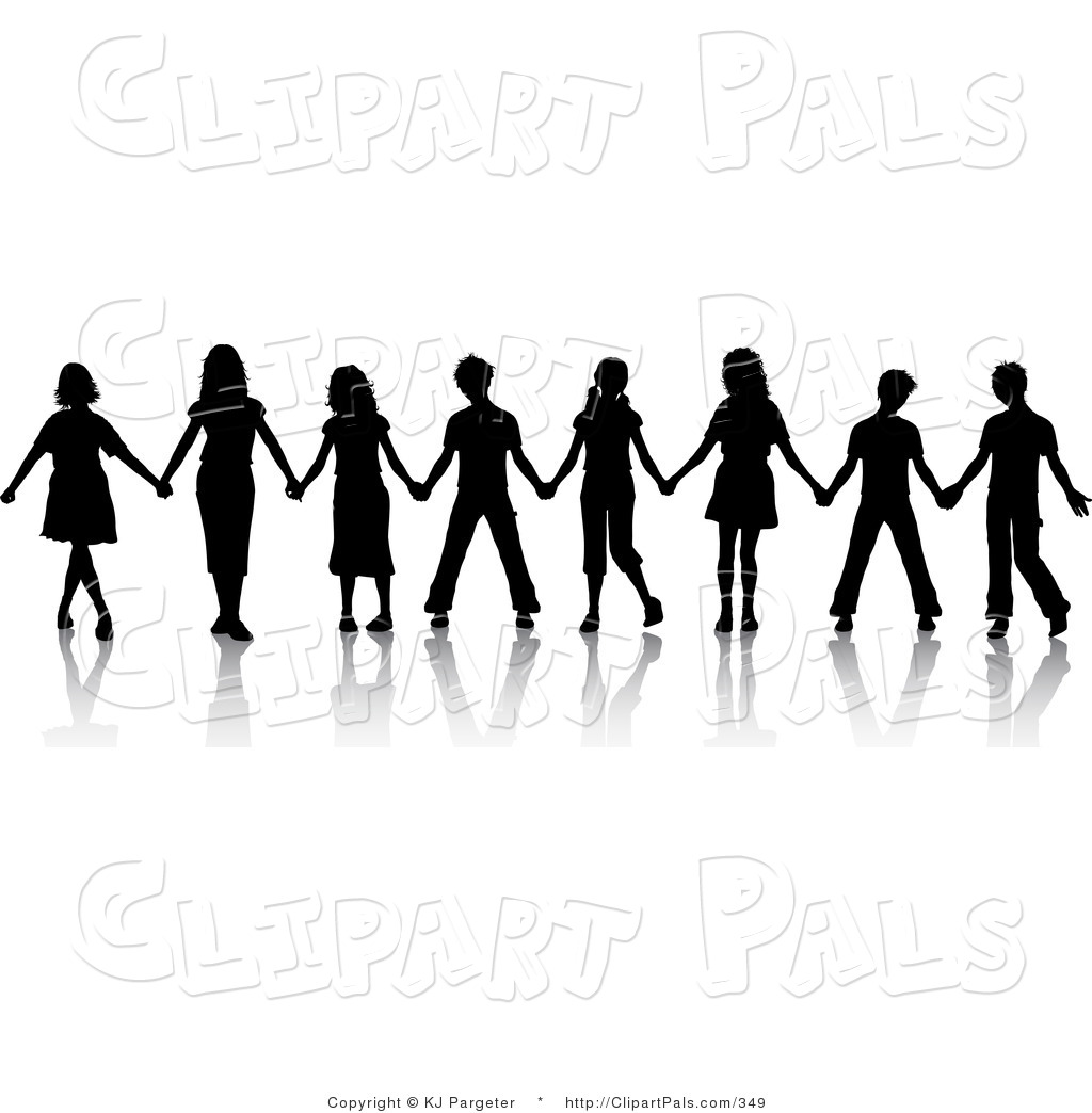 1024x1044 Group Silhouette Clip Art