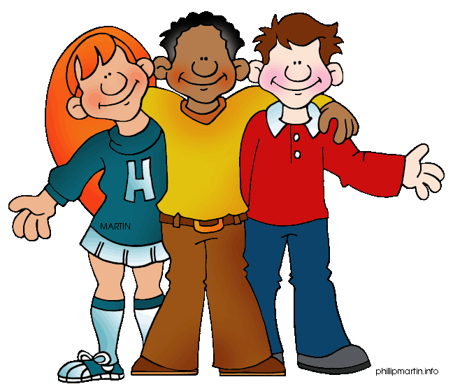 648x559 Clip Art School Students Clipart