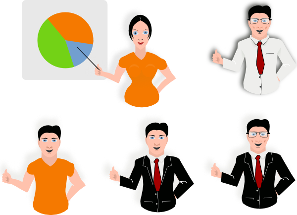 600x433 People Clip Art