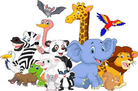 444x292 Animal Groups Clipart