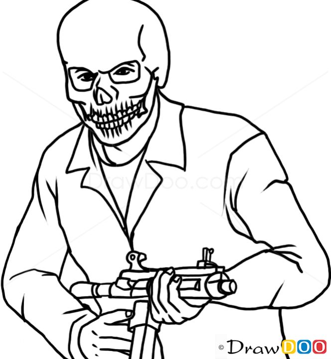 Gta 5 Coloring Pages