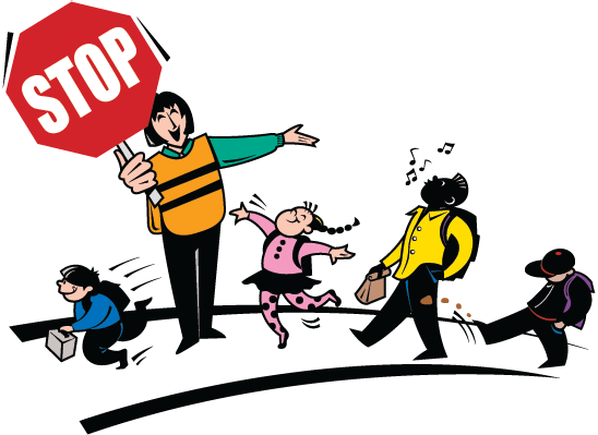 548x399 Stop Clipart School Guard