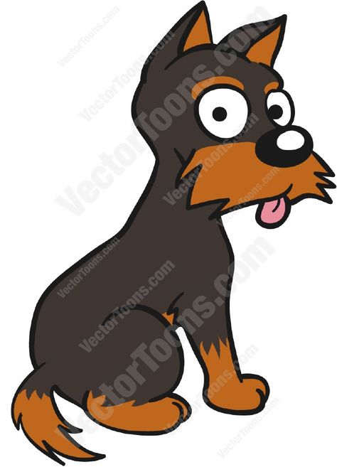 474x657 Brown Dog Sitting With Its Tongue Hanging Out