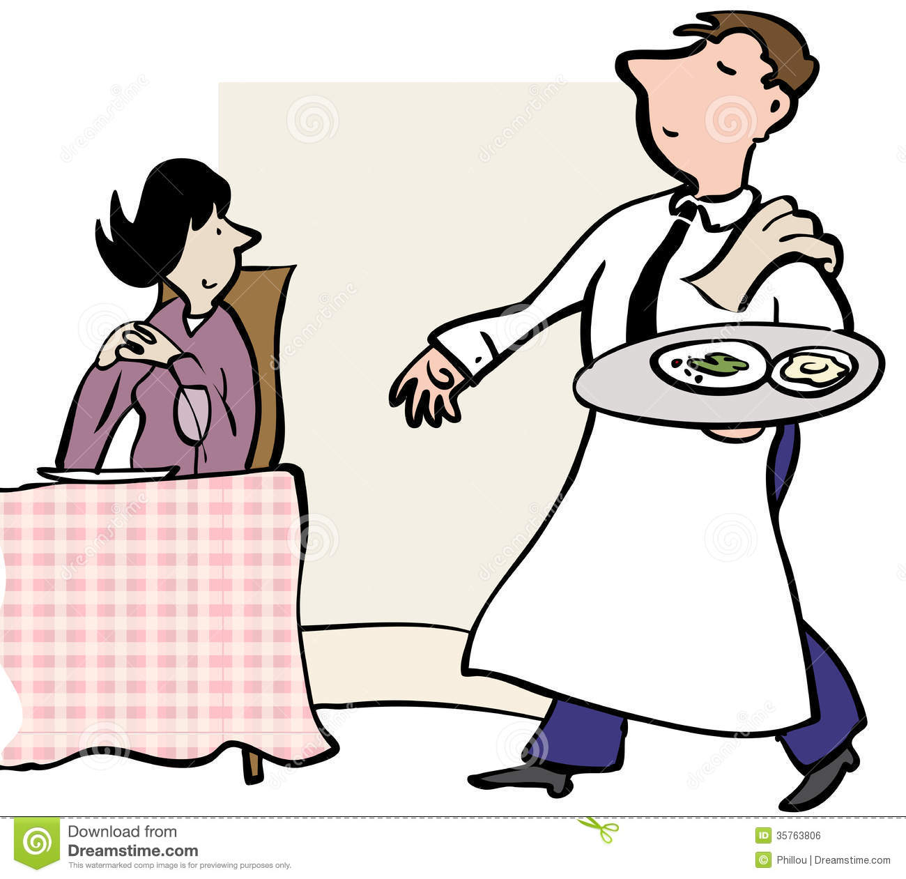 1300x1261 Restaurant Clipart Guest