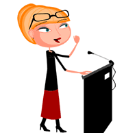 200x200 Good Speaker Clip Art Cliparts