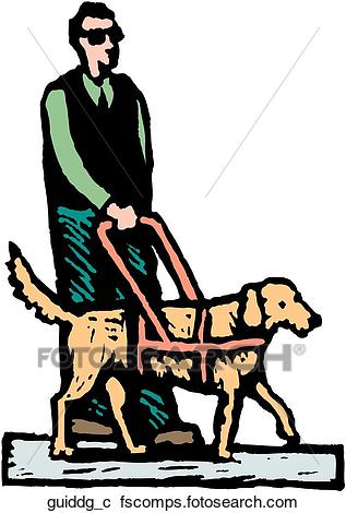 317x470 Clipart Of Guide Dog Guiddg C