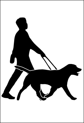 273x400 Guide Dog Clipart