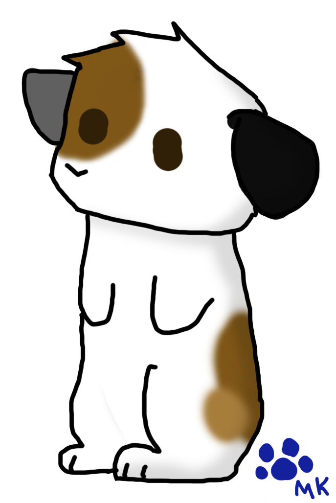 687x1028 Cartoon Standing Guinea Pig Clipart