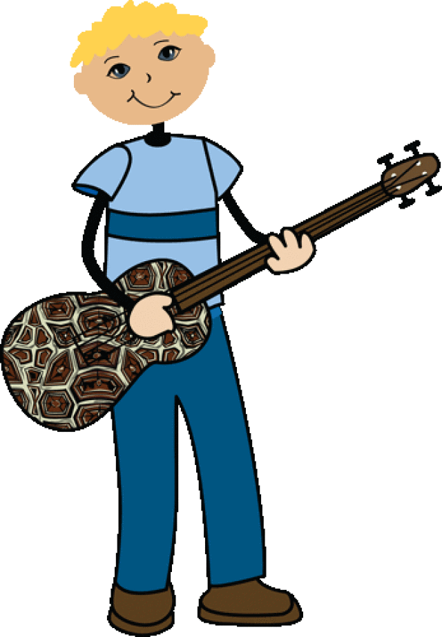 640x922 Free Guitar Player Clipart Image
