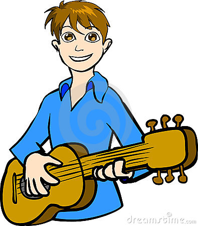 395x450 Guitar Clipart Guitar Playing
