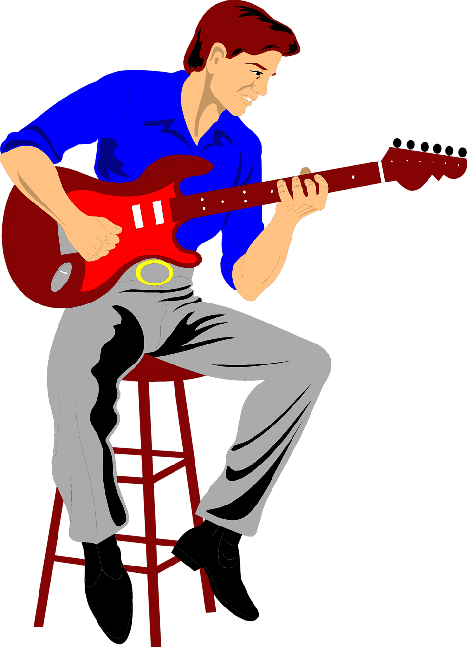 958x1326 Playing Guitar Clip Art
