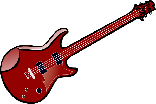 600x400 Guitar Vector Clip Art