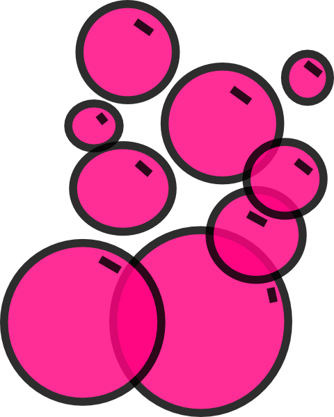 480x600 Bubbles Clip Art